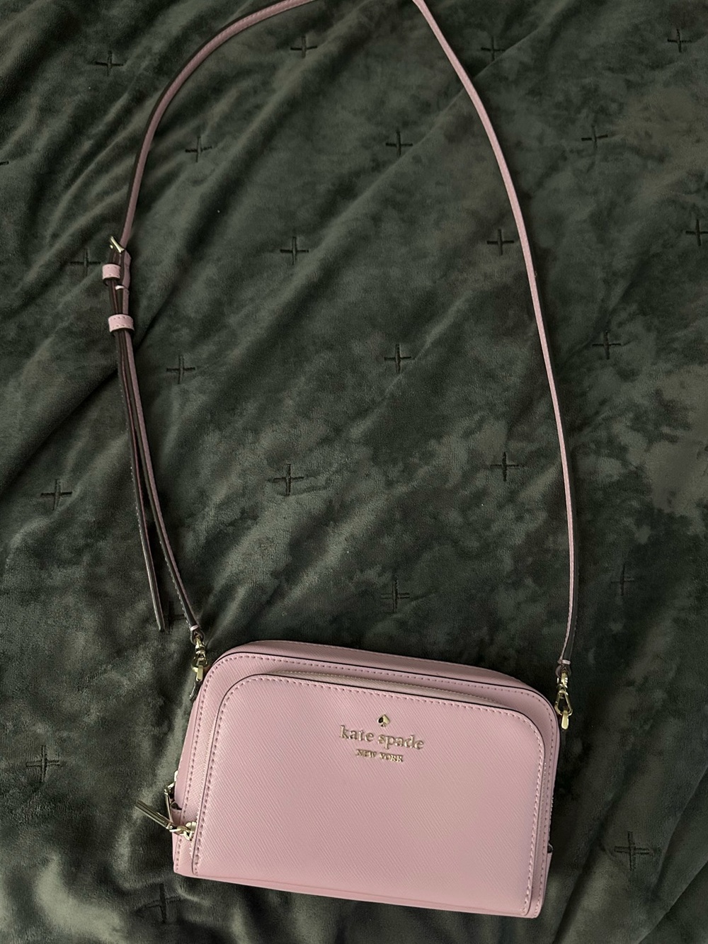 kate spade Pink Staci Mini Crossbody Bag